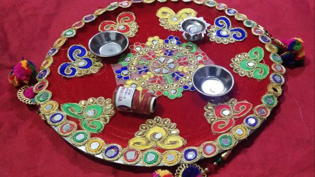 Saraswati Puja Thali